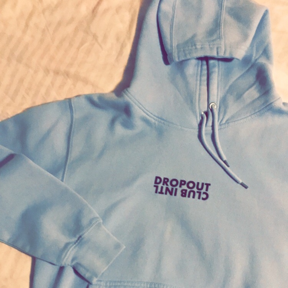 Zumiez Dropout Club Intl. Baby Blue Hoodie